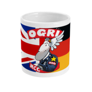 OGRI MCC 11oz Mug Twin Flags – Front View