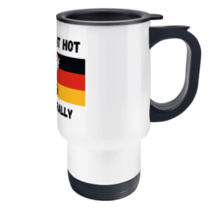 Travel Mug Summer Rally Design – Right View