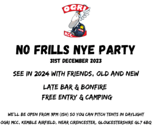 OGRI MCC - No Frills NYE Party 2023