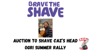 Brave the Shave Auction OGRI SUMMER RALLY 2024