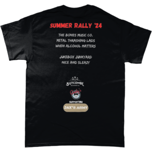 Summer Rally 2024 Tshirt - back design