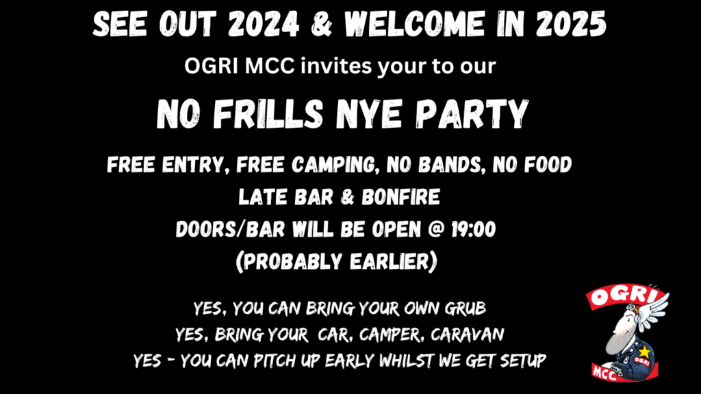 No Frills New Year Eve Party 2024