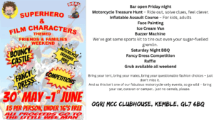 Friends & Families Weekend 2025 with details