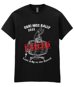 OGRI Failed T-Shirt 2025 - Pre-order Only