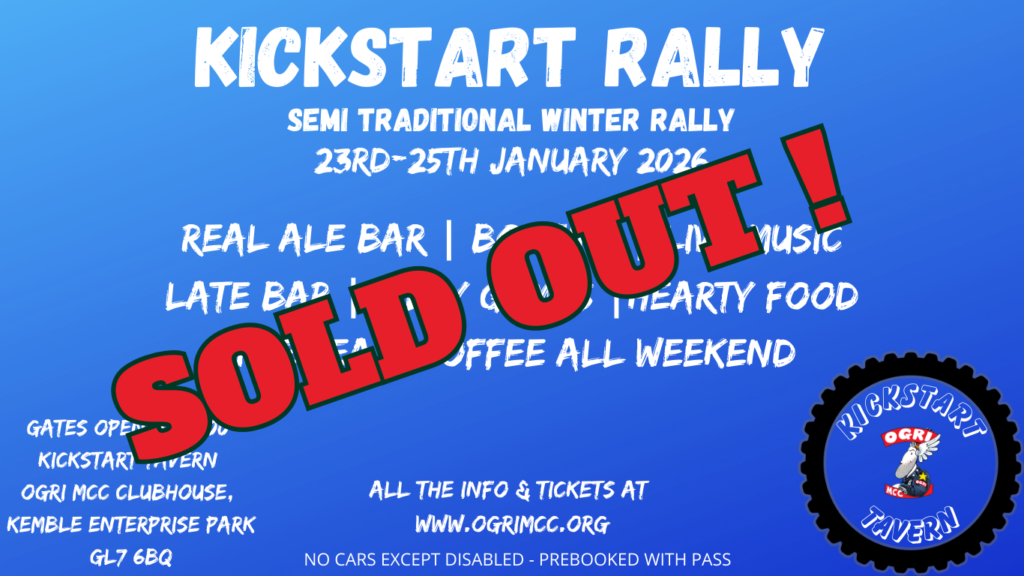 Kickstart Rally 2026 - sold out !